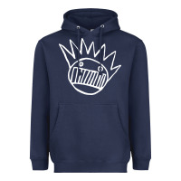 Navy ween Heavyweight Hoodie - PixelWave