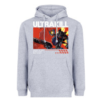 Heather Grey the merch ultrakill 1 Heavyweight Hoodie - PixelWave