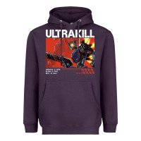 Plum the merch ultrakill 1 Heavyweight Hoodie - PixelWave