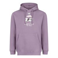 Lavender liberation to all vegan vegetarian food animal love Heavyweight Hoodie - PixelWave