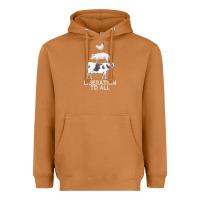 Meerkat liberation to all vegan vegetarian food animal love Heavyweight Hoodie - PixelWave