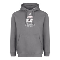 Storm liberation to all vegan vegetarian food animal love Heavyweight Hoodie - PixelWave