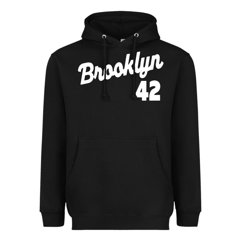 Brooklyn 42 Heavyweight Hoodie by PixelWave | Teevron