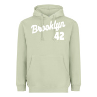Matcha brooklyn 42 Heavyweight Hoodie - PixelWave