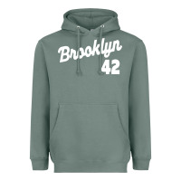 Sage brooklyn 42 Heavyweight Hoodie - PixelWave