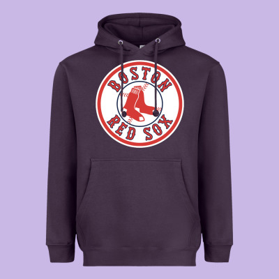 Boston R E D S O X Heavyweight Hoodie Designed By Craftify