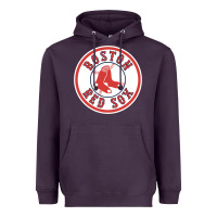 Plum Boston R e d S o x Heavyweight Hoodie - Craftify