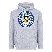 Heather Grey penguins player sky Heavyweight Hoodie - Craftify