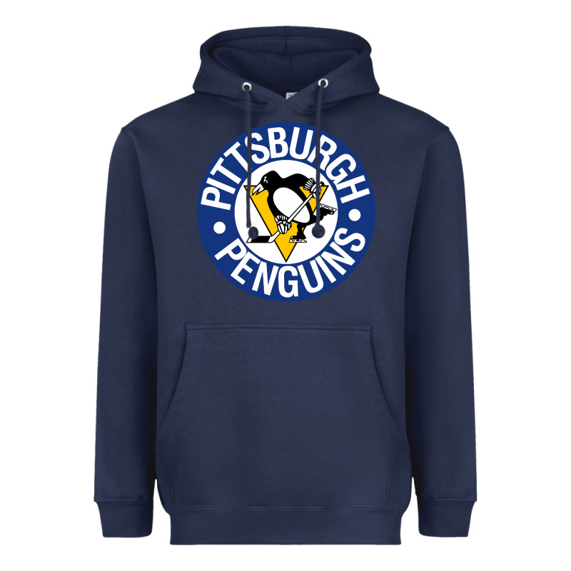 Penguins Player Sky Heavyweight Hoodie by Craftify | Teevron