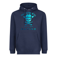 Navy kenny chesney no shoes nation Heavyweight Hoodie - Craftify