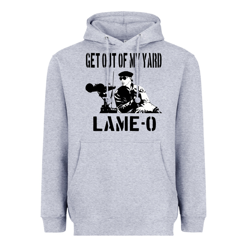 Get Out Of My Yard Lame O The Burbs Quote The Burbs Heavyweight Hoodie by Craftify | Teevron