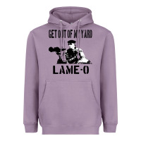 Lavender get out of my yard lame o the burbs quote the burbs Heavyweight Hoodie - Craftify