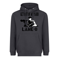 Smoke get out of my yard lame o the burbs quote the burbs Heavyweight Hoodie - Craftify