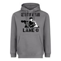 Storm get out of my yard lame o the burbs quote the burbs Heavyweight Hoodie - Craftify