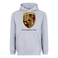 Heather Grey .Porches new Heavyweight Hoodie - Craftify