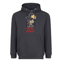 Smoke Vintage jayhawk ku Heavyweight Hoodie - Craftify