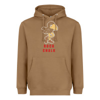 Toasted Coconut Vintage jayhawk ku Heavyweight Hoodie - Craftify