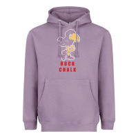 Lavender Vintage jayhawk ku Heavyweight Hoodie - Craftify