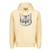 Pina Colada American Shorthair Cat Face Premium Hoodie - LillyAllenDesigns