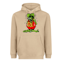 Mushroom Official Rat Fink Original Merchandise 1 Heavyweight Hoodie - Craftify