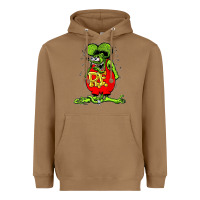 Toasted Coconut Official Rat Fink Original Merchandise 1 Heavyweight Hoodie - Craftify