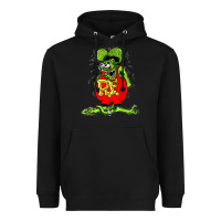 Black Official Rat Fink Original Merchandise 1 Heavyweight Hoodie - Craftify