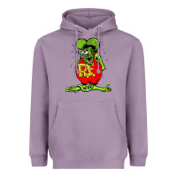 Lavender Official Rat Fink Original Merchandise 1 Heavyweight Hoodie - Craftify