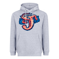Heather Grey jacksonville jumbo shrimp Heavyweight Hoodie - Craftify