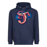 Navy jacksonville jumbo shrimp Heavyweight Hoodie - Craftify