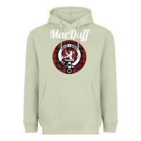 Matcha MacDuff Clan Scottish Name Coat Of Arms Tartan Heavyweight Hoodie - Craftify