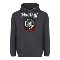Macduff Clan Scottish Name Coat Of Arms Tartan Heavyweight Hoodie | Teevron