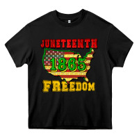 Black juneteenth 1865 freedom Heavy Core Tee - CowGirlArtShop