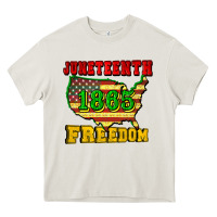 Cream juneteenth 1865 freedom Heavy Core Tee - CowGirlArtShop