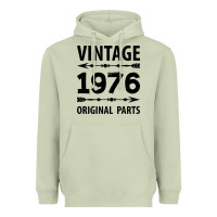 Matcha VINTAGE 1976 ORIGINAL PARTS Heavyweight Hoodie - Craftify