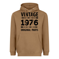 Toasted Coconut VINTAGE 1976 ORIGINAL PARTS Heavyweight Hoodie - Craftify