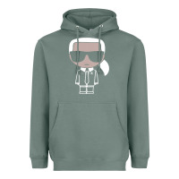 Sage KARLS LAGERFELDS Heavyweight Hoodie - Craftify
