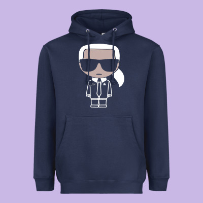 Karls Lagerfelds Heavyweight Hoodie Designed By Craftify