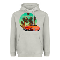Moon Dust karmann ghia sunset palm love quote Heavyweight Hoodie - Craftify