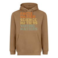 Toasted Coconut facts matter science matters voting matters liberal democrat t shirt c Heavyweight Hoodie - Craftify