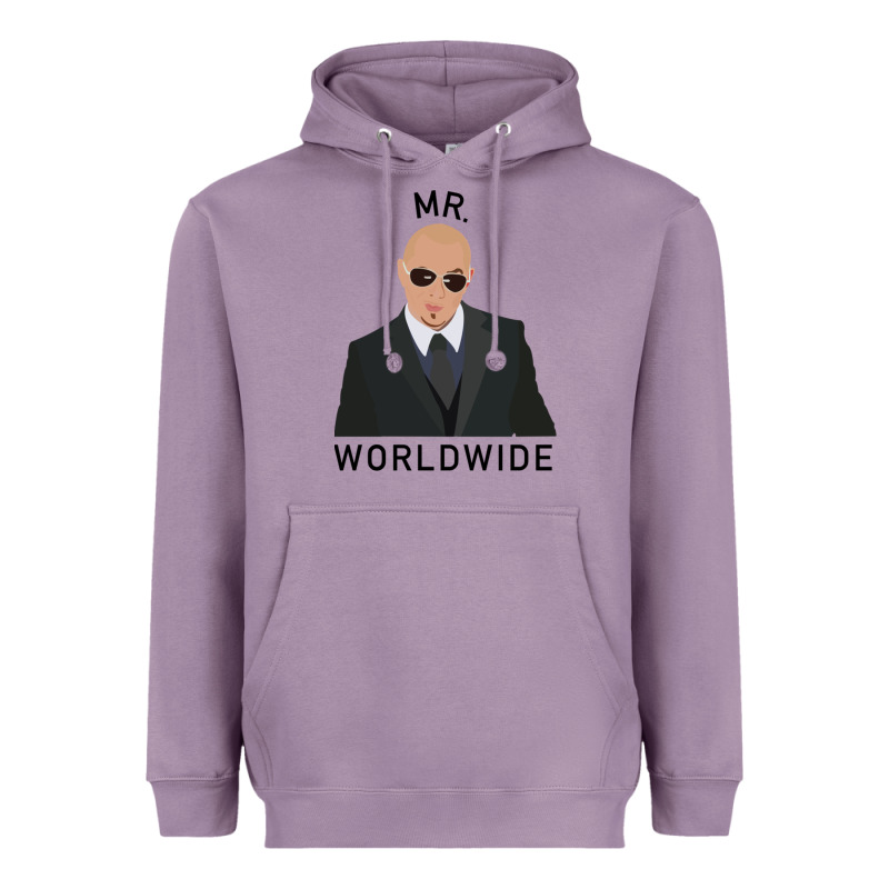 Pitbull Mr Worldwide Classic Heavyweight Hoodie by Craftify | Teevron