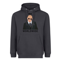 Smoke Pitbull Mr Worldwide Classic Heavyweight Hoodie - Craftify