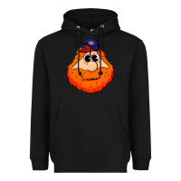 Black youppi! Heavyweight Hoodie - Craftify