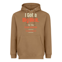 Toasted Coconut I Got a Dig Bick Funny Sarcastic Humor Heavyweight Hoodie - Craftify