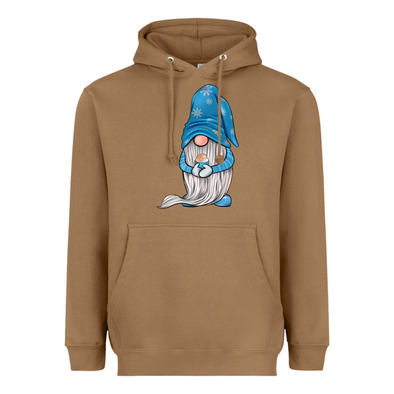 Winter Gnome Heavyweight Hoodie by JahusDesignShop | Teevron
