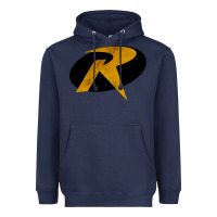 Navy Robin Heavyweight Hoodie - Craftify
