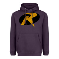 Plum Robin Heavyweight Hoodie - Craftify