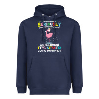Navy people should seriously stop expecting normal from me Heavyweight Hoodie - Craftify