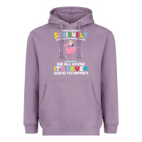 Lavender people should seriously stop expecting normal from me Heavyweight Hoodie - Craftify
