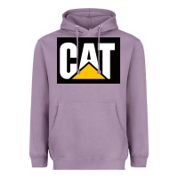 Lavender cat Heavyweight Hoodie - Craftify