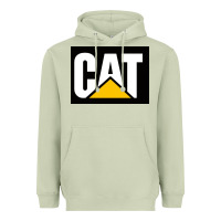 Matcha cat Heavyweight Hoodie - Craftify